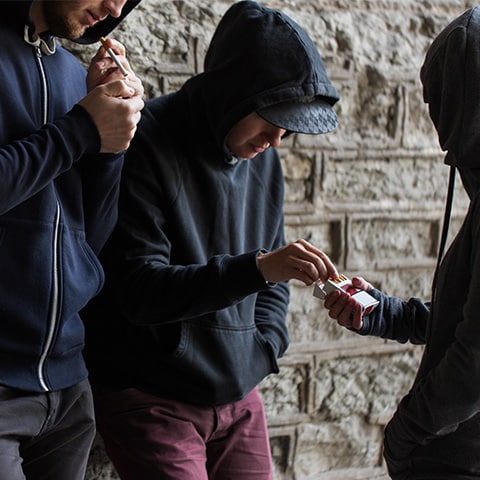 Jonge criminele aanwas