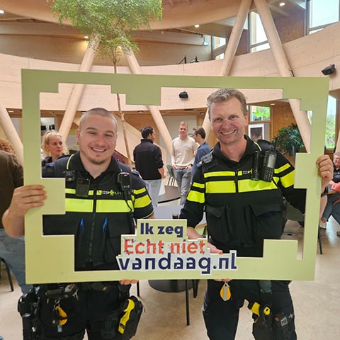 Campagne Echt niet vandaag een integraal succes!